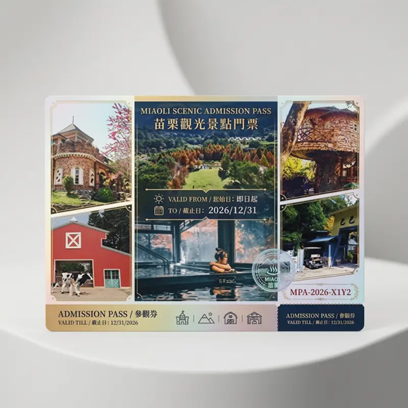 六大景點參觀券